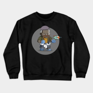 Relic Hunters - Grey Dwarf with Dragonscale Armor Crewneck Sweatshirt